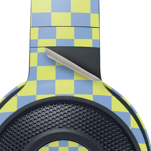 Neon Checkered Razer Kraken X Skin